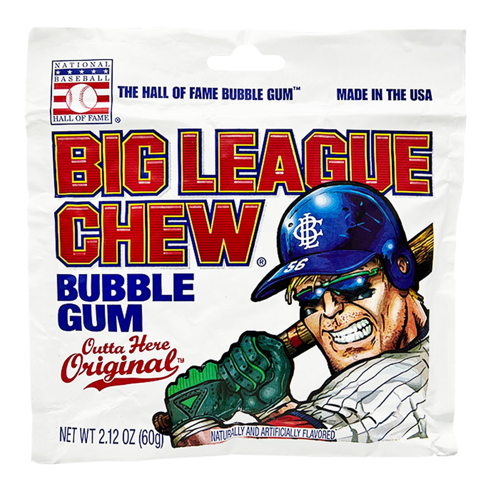 Big League Chew - The Hall Of Fame Bubble Gum 2.12oz