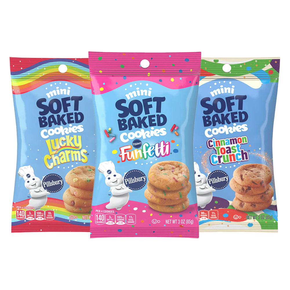 PILLSBURY SOFT BAKED MINI COOKIES 3oz