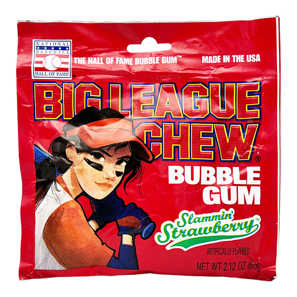 Big League Chew - The Hall Of Fame Bubble Gum 2.12oz