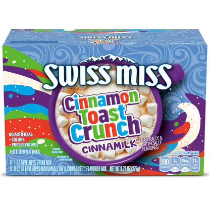 SWISS MISS HOT COCOA - CINNAMON TOAST CRUNCH 9.1oz