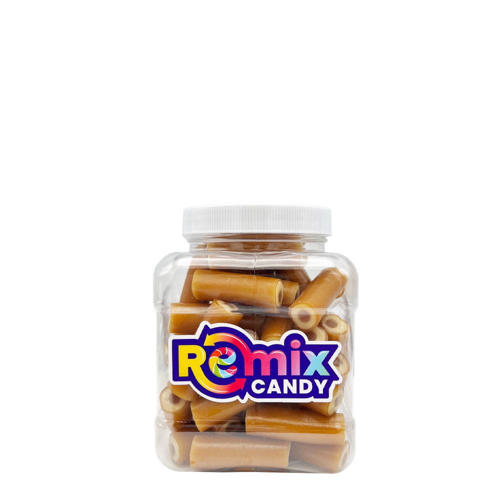 REMIX CANDY - BUBS CARAMEL LOGS SWEDISH CANDY 12OZ