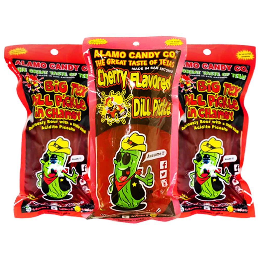 Alamo Chamoy & Cherry Dill Pickle - Variety Pack 3pk