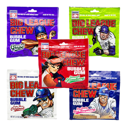 Big League Chew - The Hall Of Fame Bubble Gum 2.12oz