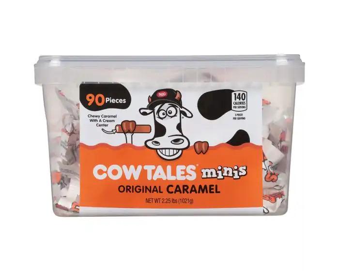 Cowtales Minis - Original Caramel 90ct/2.25lb