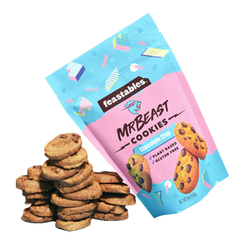 FEASTABLES MRBEAST CHOCOLATE CHIP COOKIES 6oz