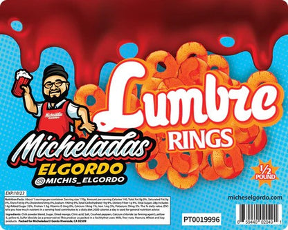 MICHELADAS EL GORDO - LUMBRE RINGS 8oz