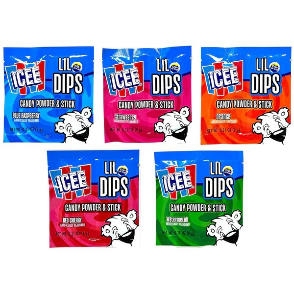 ICEE LIL DIPS CANDY POWDER & STICK 0.31oz