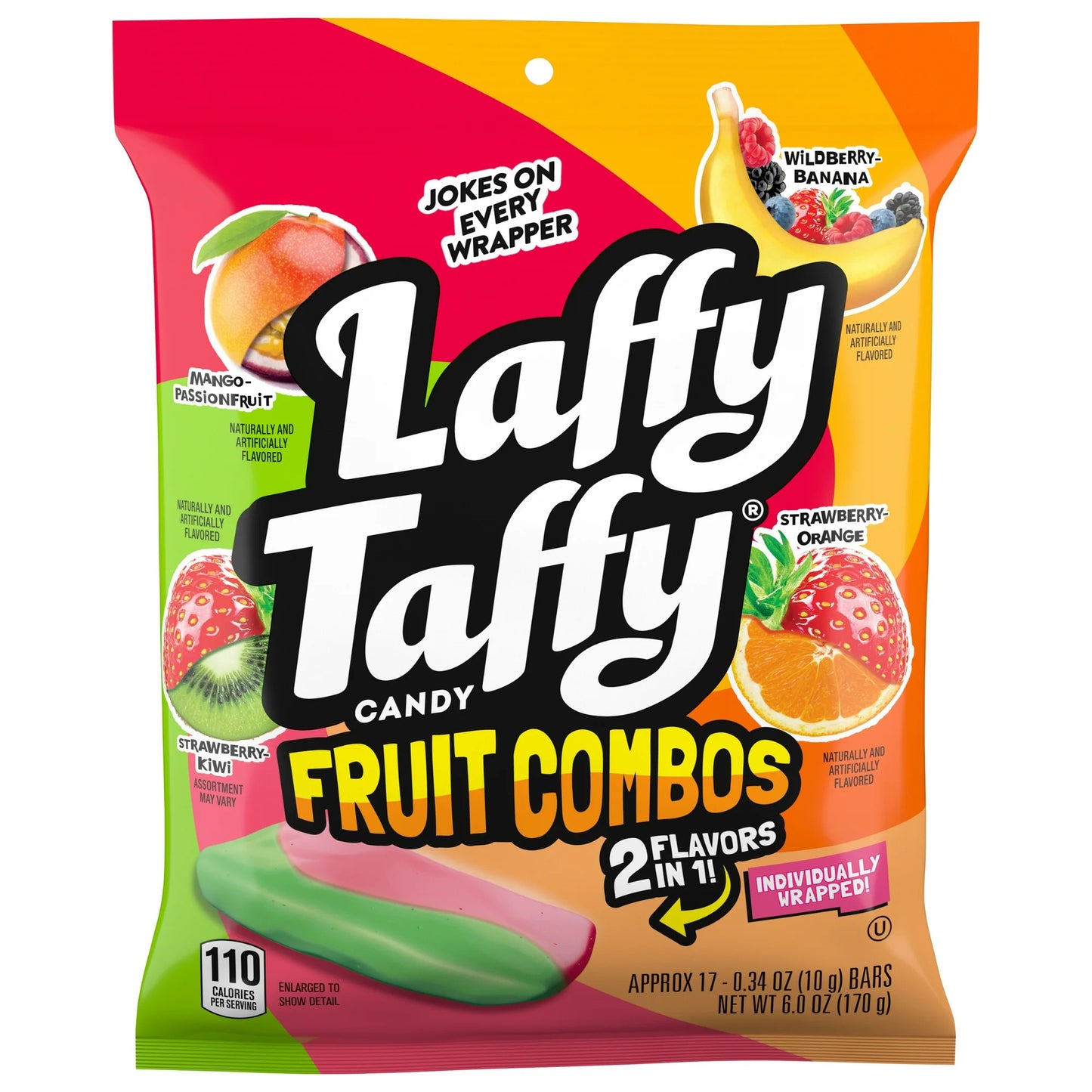 Laffy Taffy Fruit Combos Bag 6oz