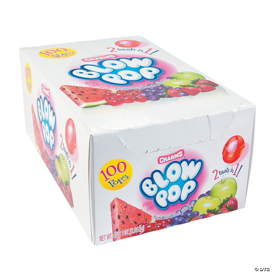 Charms Assorted Blow Pops 100ct/0.37oz