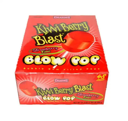 Charms Blow Pops - Kiwi Berry Blast 48pk/0.63oz