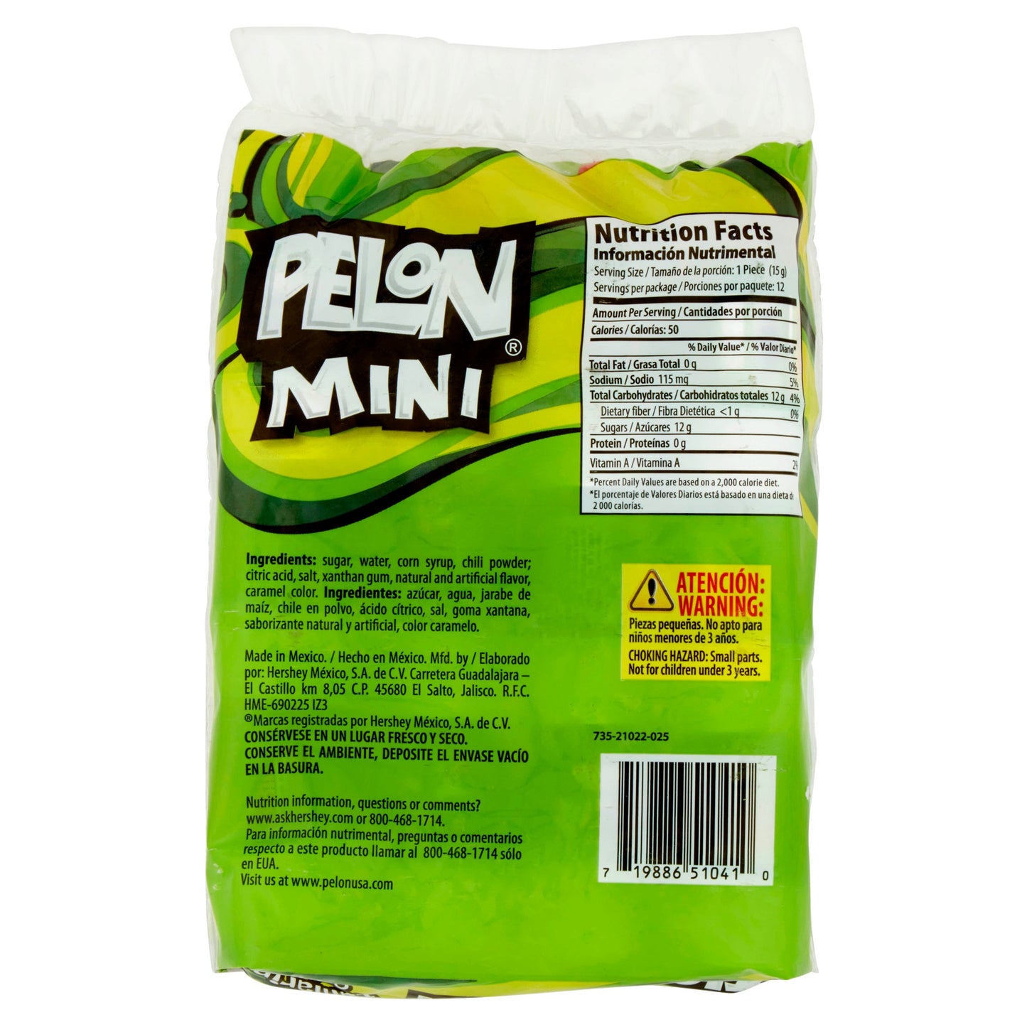 PELON MINI - TAMARINDO 12ct/.45oz