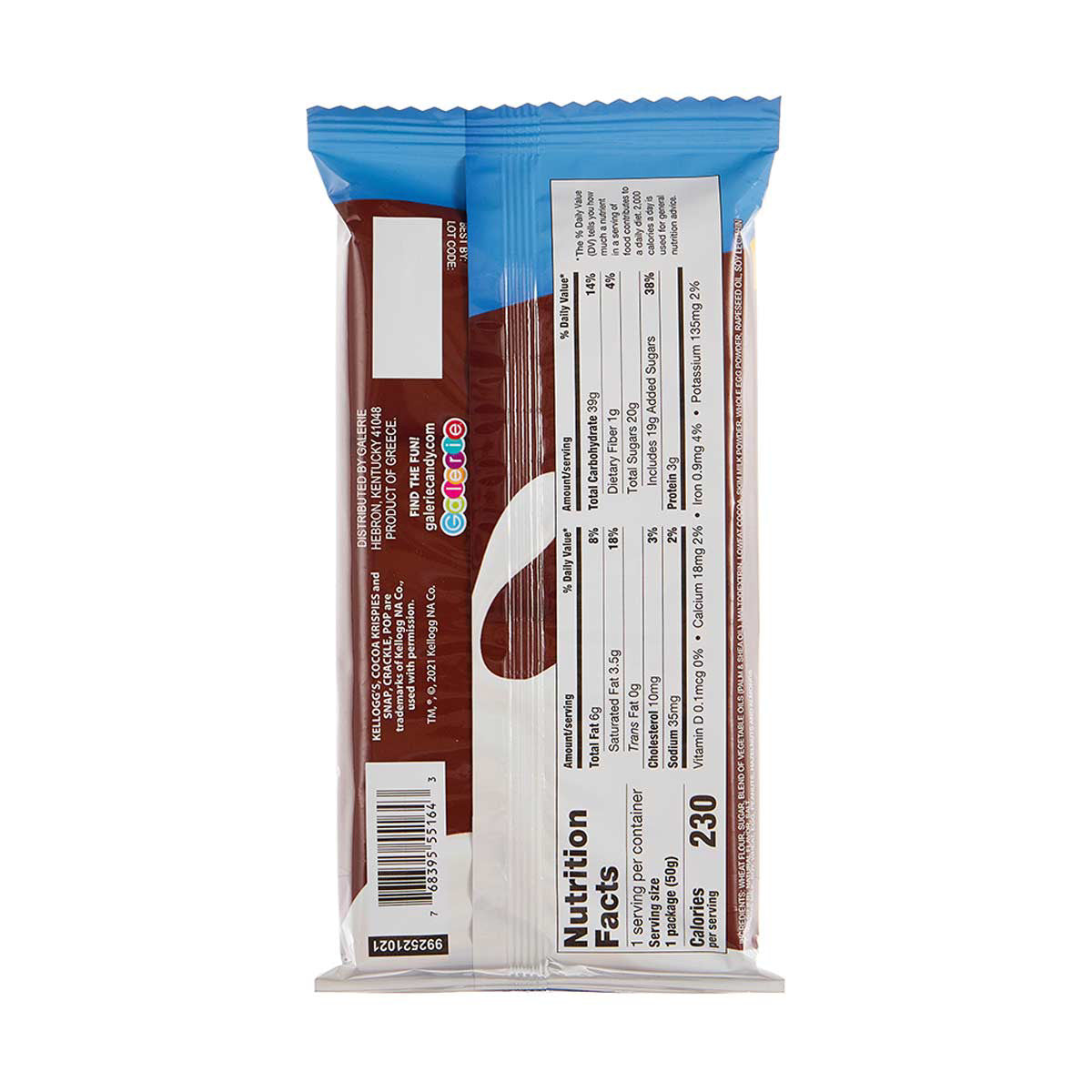 KELLOGG'S COCOA KRISPIES - CEREAL STRAWS 5ct/1.76oz